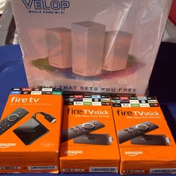 Linksys Router & Fire TV Streamers