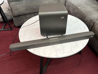 Polk Audio  Bluetooth Theater Soundbar & Subwoofer