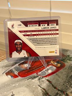 2010 Panini LeBron James Miami Heat Card #138