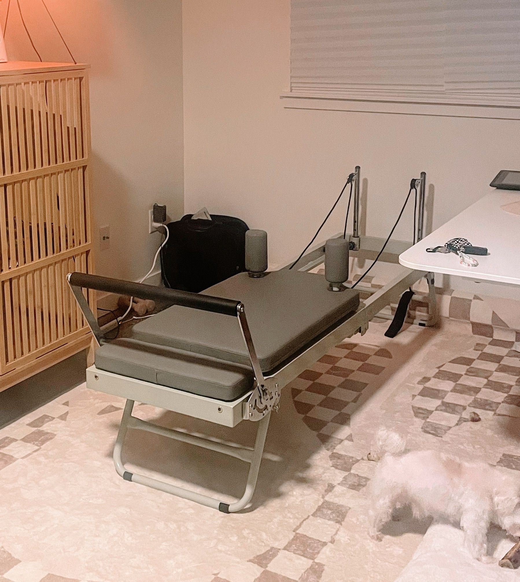 Aesthetic Foldable Pilates Reformer - Barely used