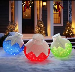 35 in. Pop-Up Christmas Ornament (3 piece)