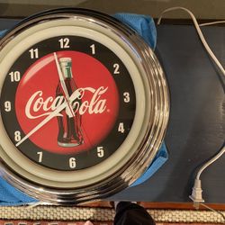 Coca Cola clock