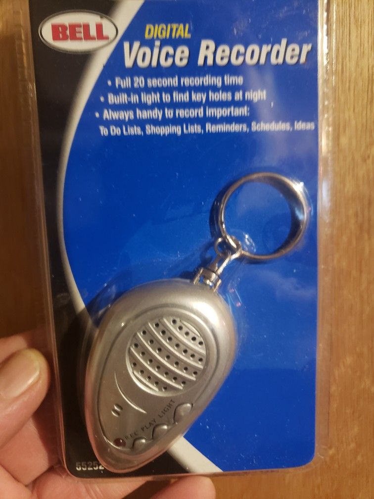 Keychain Digital Voice Recorder