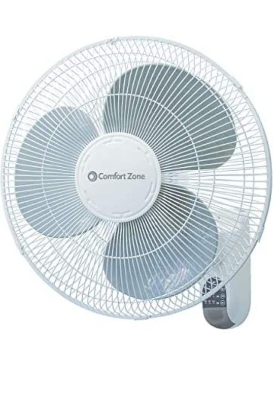 Comfort Zone CZ16WR-EC 16" Wall-Mount Fan