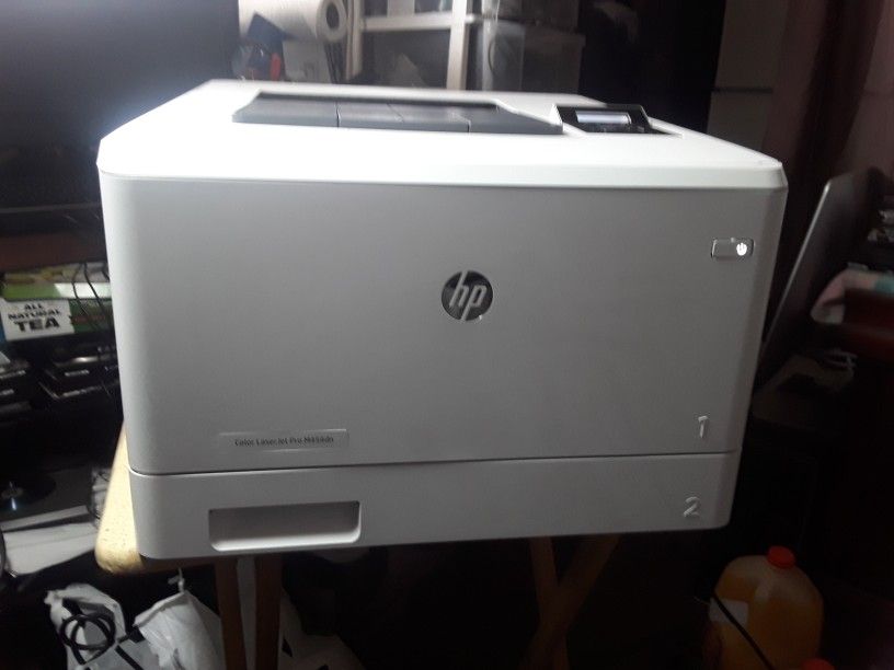 HP Color Laser Jet Pro M454dn Printer, Double Sided Printing & Built-in Ethernet