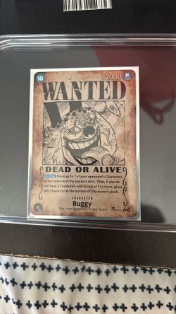 Buggy Wanted Poster
