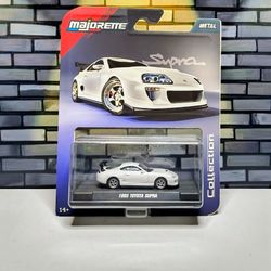  Majorette 1995 Toyota Supra Metal Collection White 1/64 2025