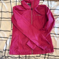Xs Columbia Windbreaker With Hoodie