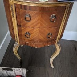🇫🇷 French Louis XV / Louis XVI Style Demi-Lune Commode