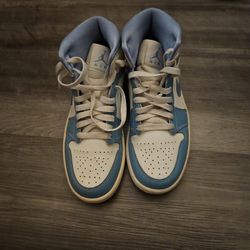Baby Blue Jordan's 