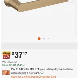 Moen Toilet Paper Holder New $20 Firm 