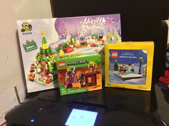 LEGO 3 box bundle ( 1 is NOT LEGO Brand)
