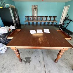 Dining Table with 8 Tables