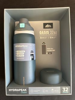 Hydrapeak Oasis 32oz Insulated Water Bottle
