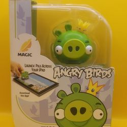 Angry Birds Interactive Toy Magic King Pig Apptivity Figure Mattel 2012 [New]