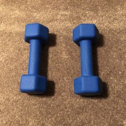 5lb Dumbels blue