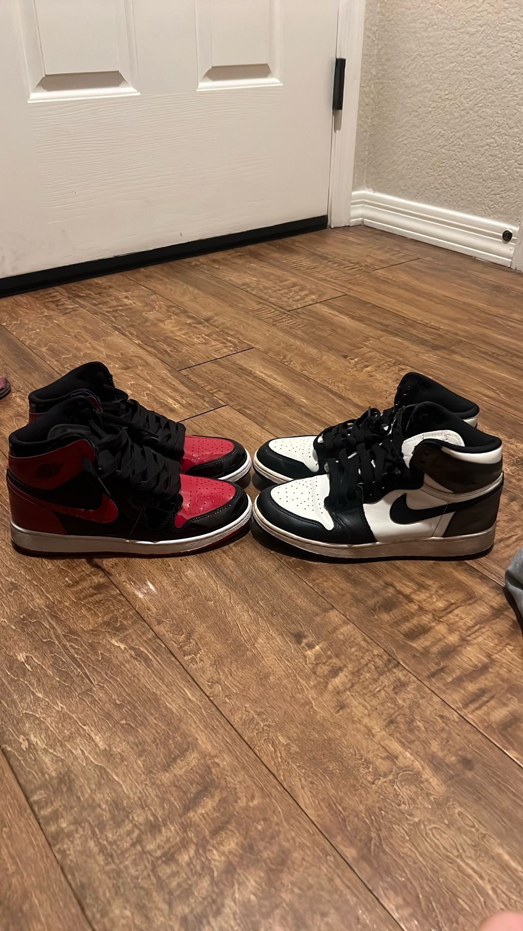 Patent Leather And Mocha 1s