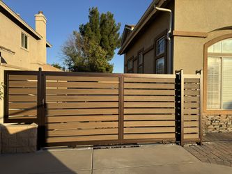 Iron Gate And Fences 