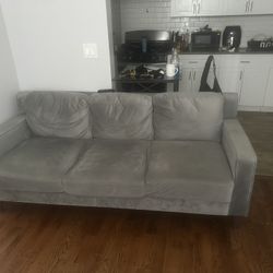 $80 Velvet Couch