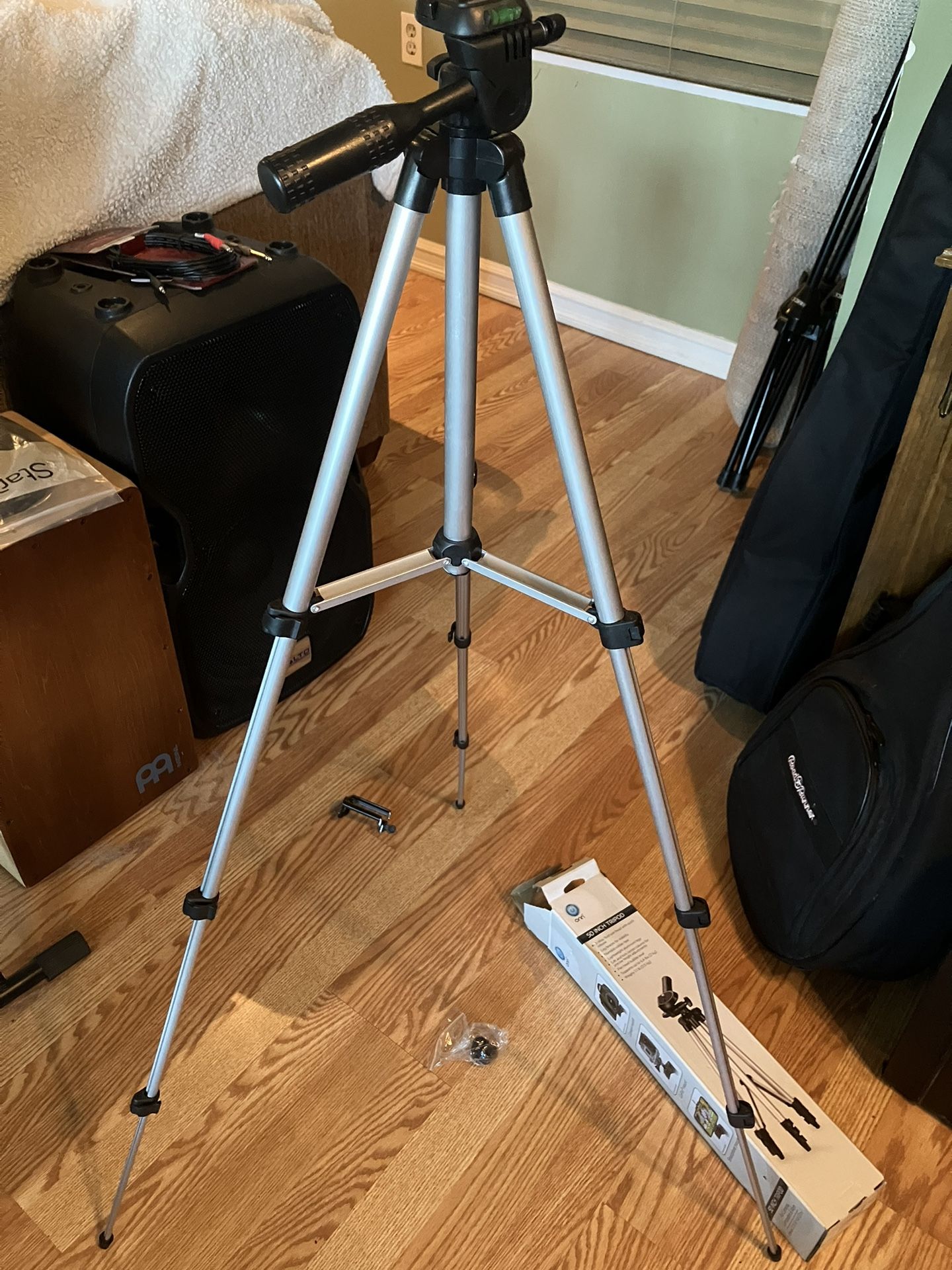 Onn 50 Inch Tripod For Cameras, Phones, Go Pro