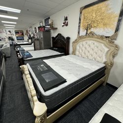 Customized Bed Frames Available 