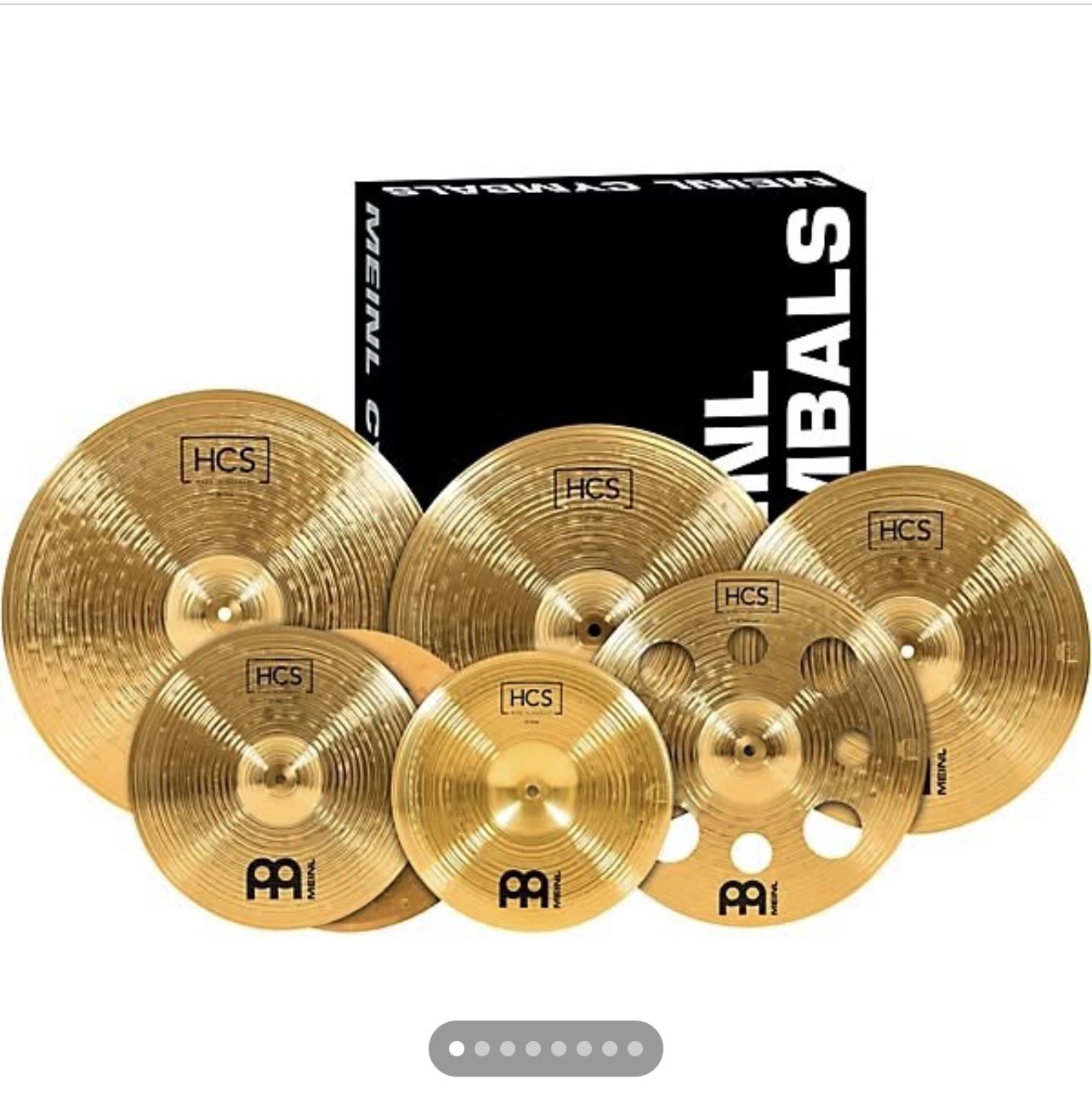 Meinl Cymbals Pack - brand new, cymbal bag included!