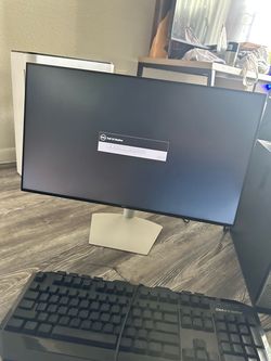 Dell 24 Monitor with White Stand