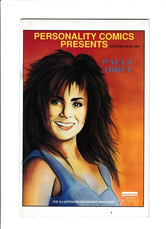 PERSONALITY COMICS PRESENTS #11 (1991) PAULA ABDUL BIOGRAPHY | TRADE DRESS