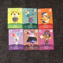 Animal Crossing Amiibo Cards Brand New