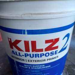5 Gallons Interior/exterior  White Primer Paint 