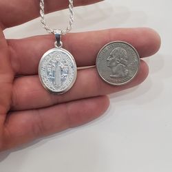 San Benito Saint Benedict With 20 Inch Chain