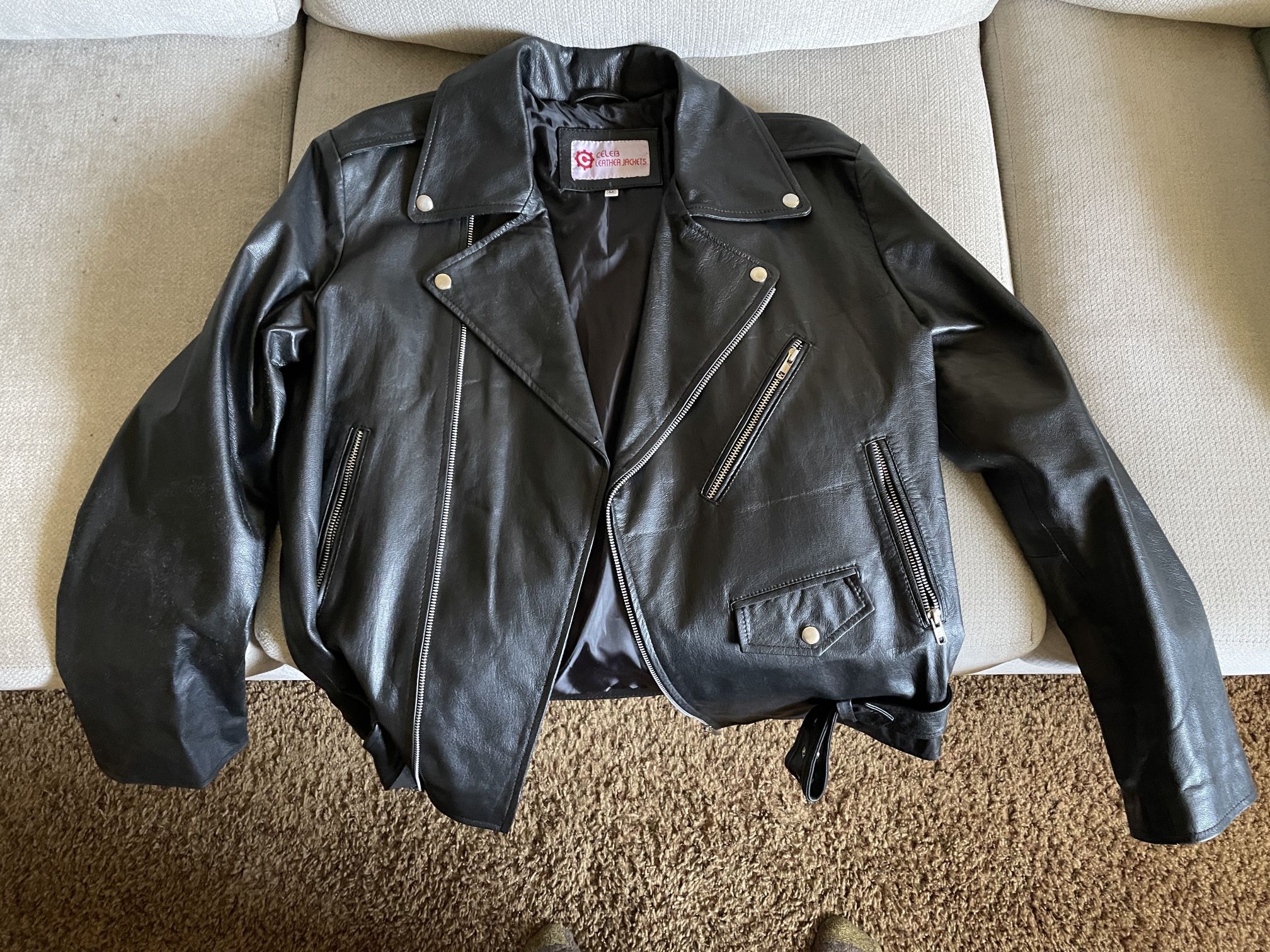 Black Leather Jacket 