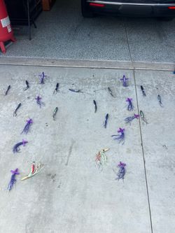 Spreader bar fishing lures