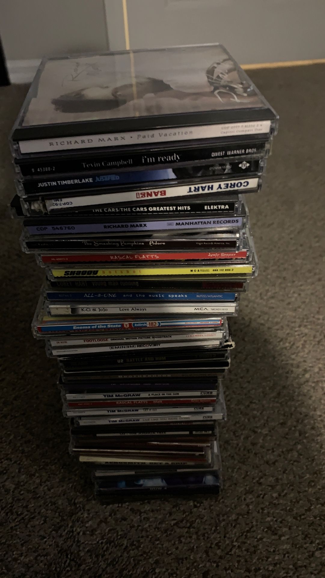 Huge stack of cds