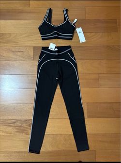 Alo airbrush high-waist heart set