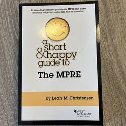 A Short and Happy Guide To MPRE 