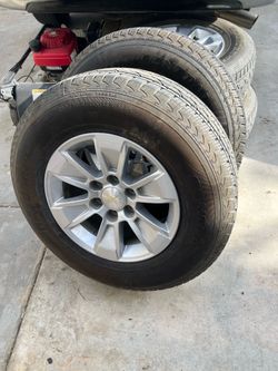 Chevy Silverado / Tahoe wheels and new tires