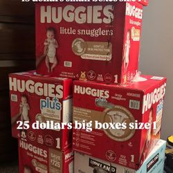 Huggies Diapers Size 1 