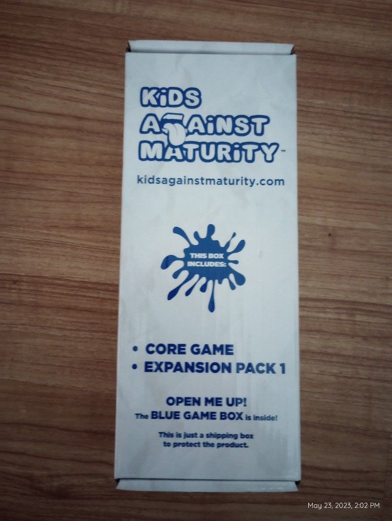 Kids Against Maturity.