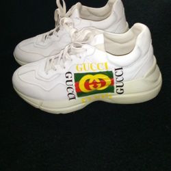 Gucci Rhyton Ivory  Logo