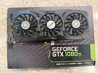 MSI GTX 1080 TI