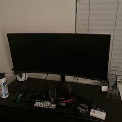 Samsung 890 Series 34″ 21:9 Curved 100 Hz FreeSync LCD C34H890WJN 