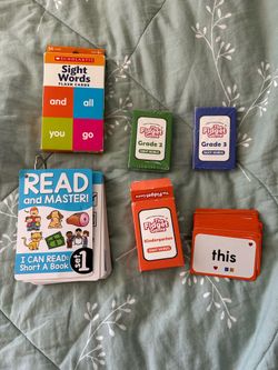 Scholastic Flash Cards