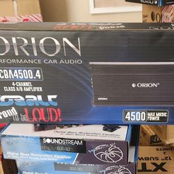 New!! Orion COBALT 4500w 4ch Amplifier 