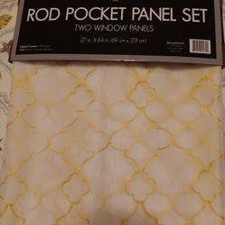 CURTINS 4 PANELS