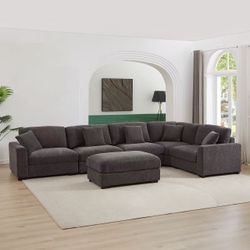 BRAND NEW LARGE SECTIONAL SOFA COUCH SET