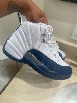 French Blue Jordan 12s