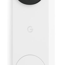 Google Nest Doorbell Wired 3rd Gen 2K HDR w/ Gemini Snow, 166°, Night Vision New