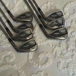 Set Of Irons Callaway APEX Forged Black irons