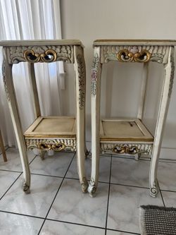 Vintage tables / Marble Top